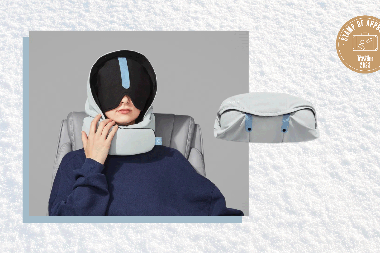 This Travel Pillow Is Like Being Inside a Mini Sensory Deprivation Tank